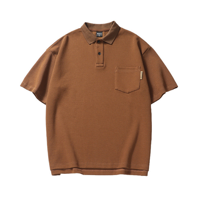 VÉLDE — Tarifa Pocket Polo - Brown
