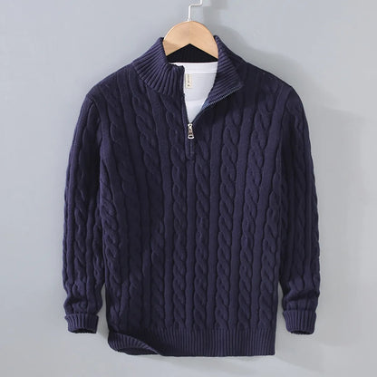 Fieldknit Zip Sweater