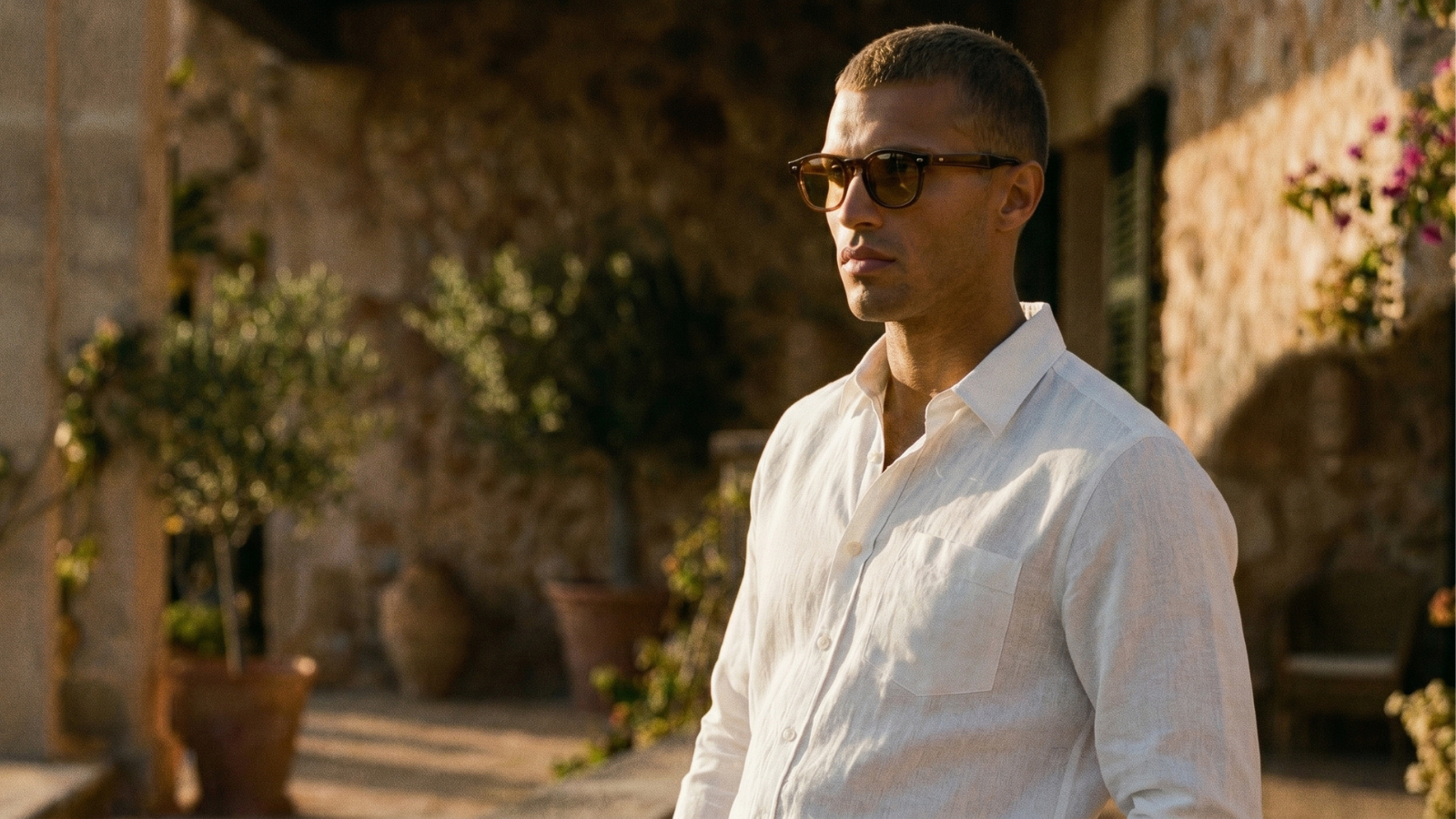 sunglasses-white-shirt