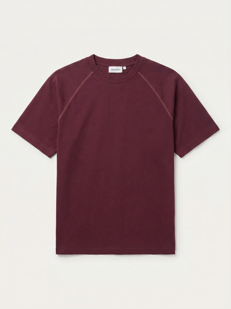 Camisa informal de manga corta - Cherry Purple