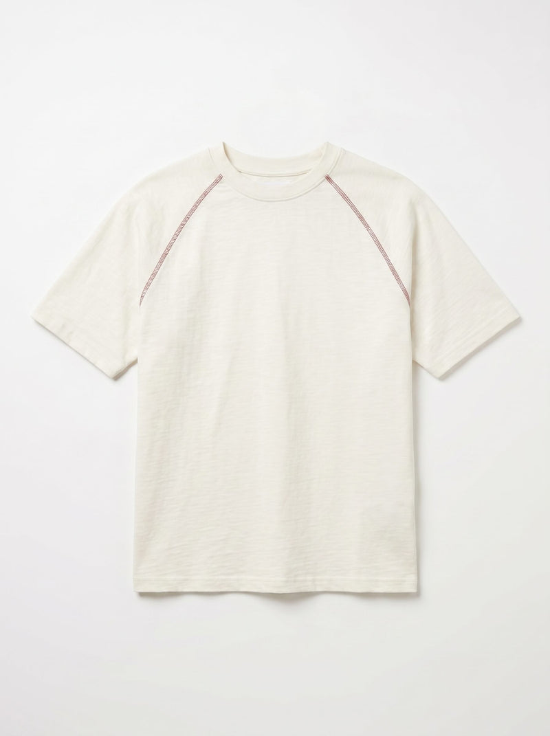 Camisa informal de manga corta - White