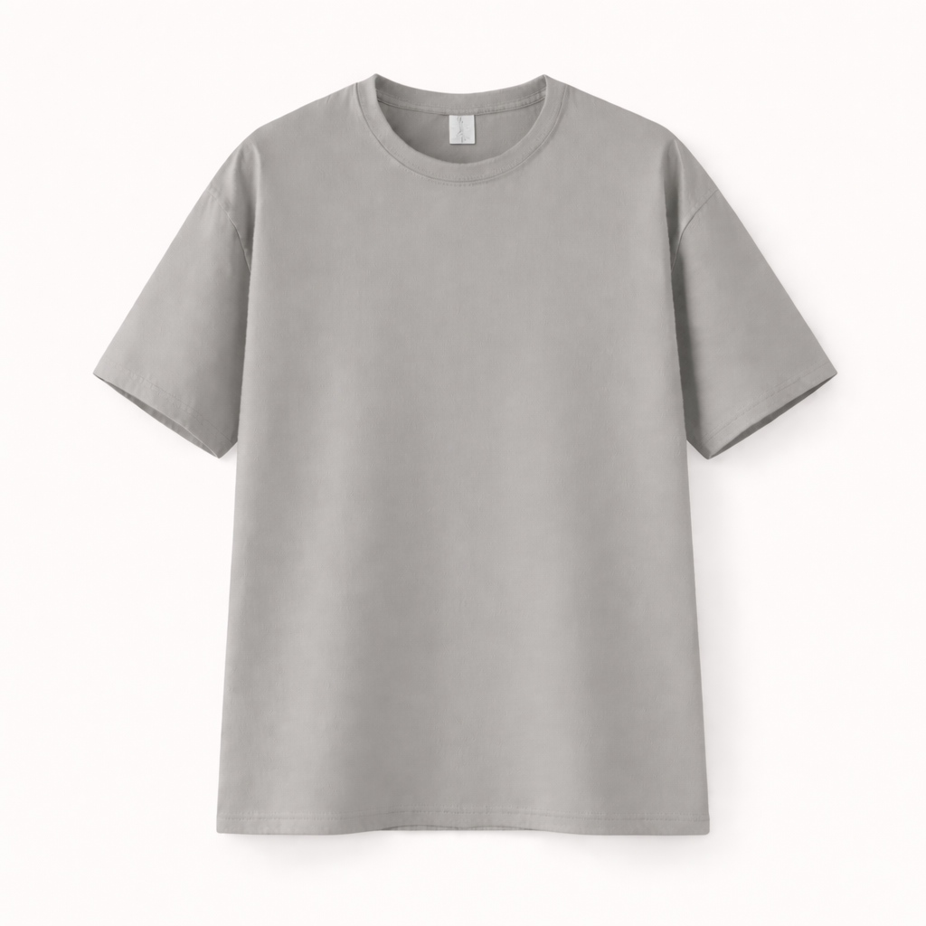 Cotton Round Neck T-Shirt