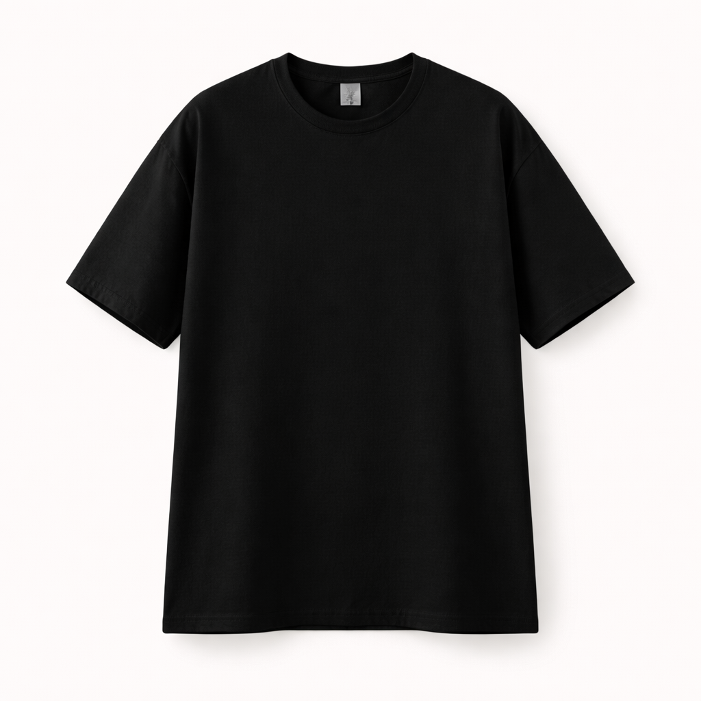 Cotton Round Neck T-Shirt