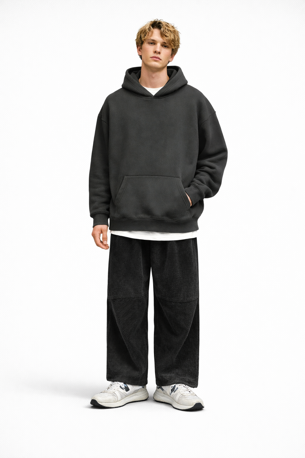 Corduroy Straight Pants