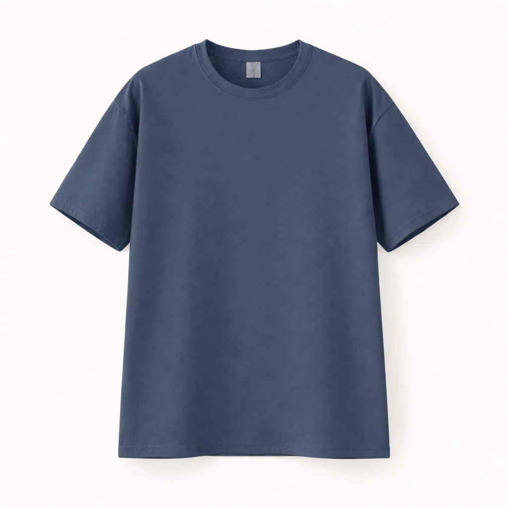Cotton Round Neck T-Shirt