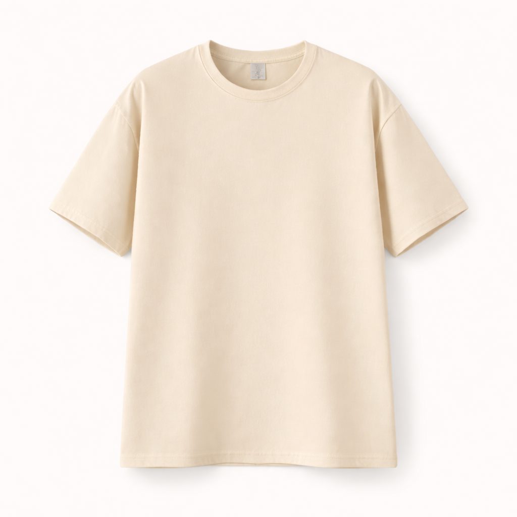 Cotton Round Neck T-Shirt