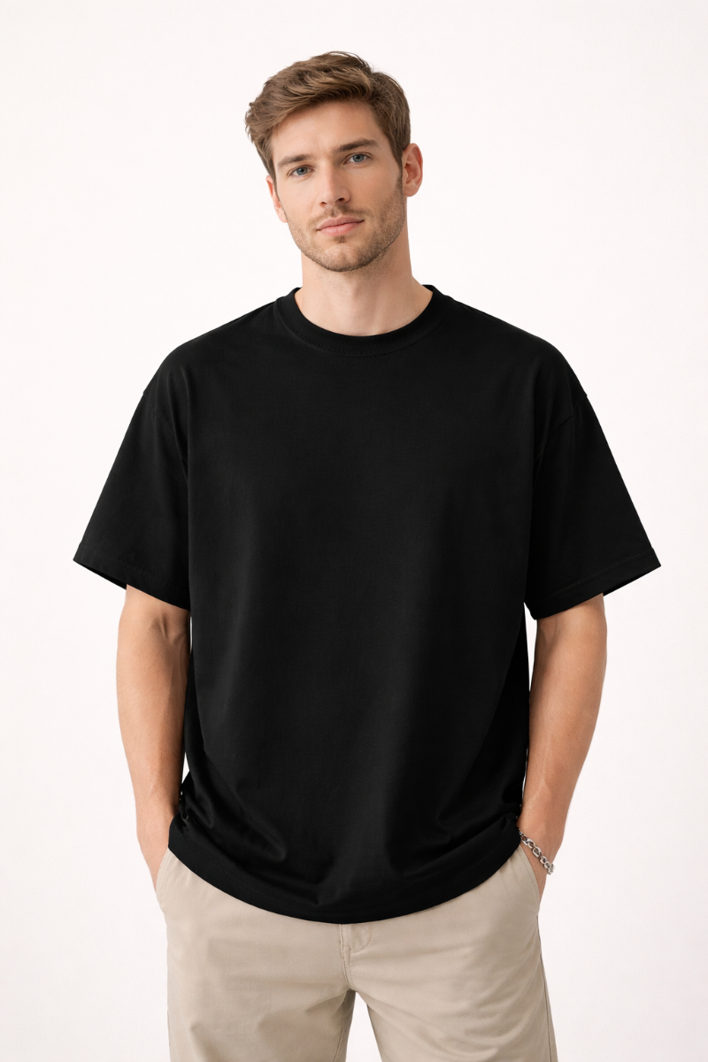 Cotton Round Neck T-Shirt