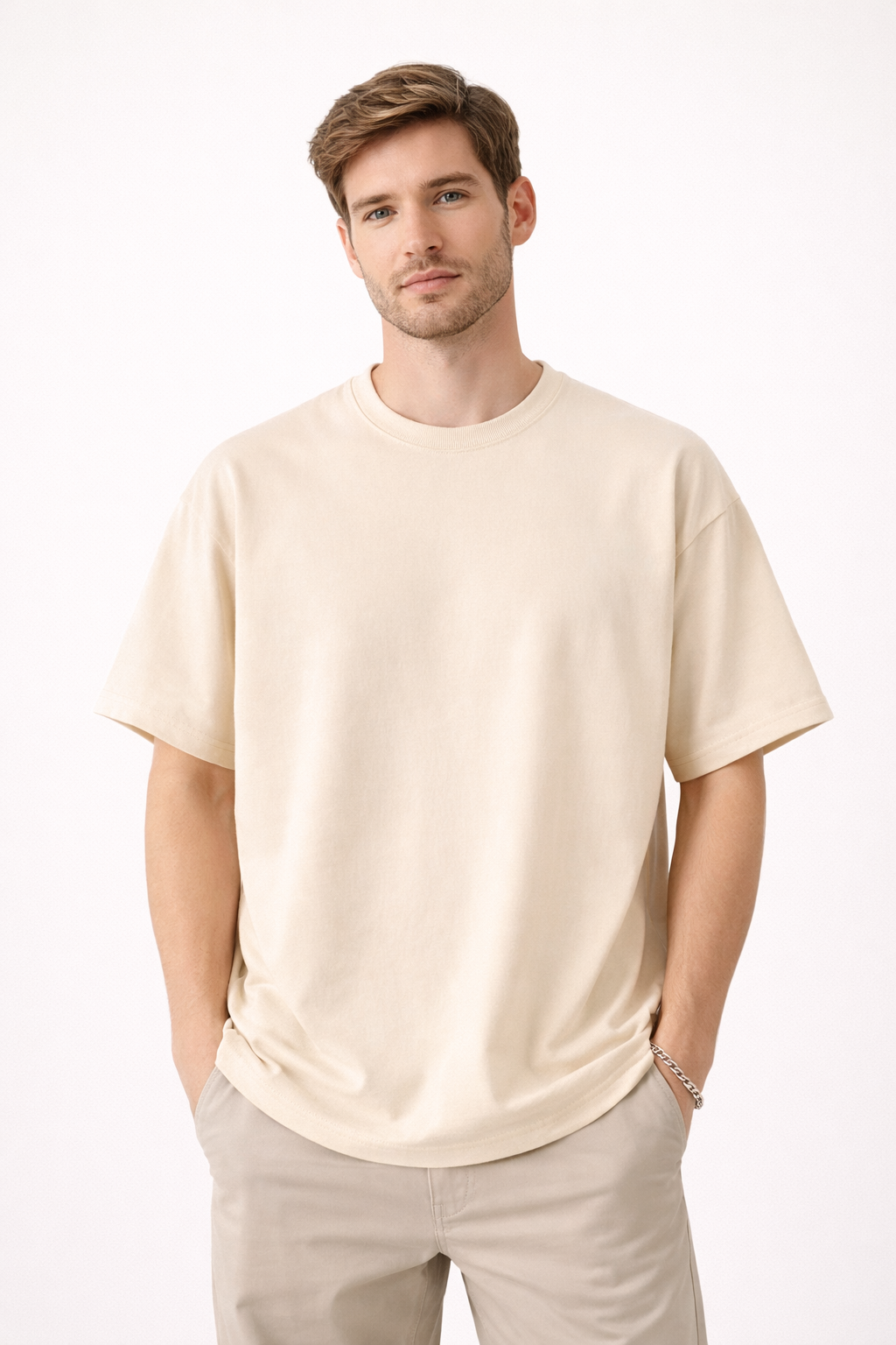 Cotton Round Neck T-Shirt