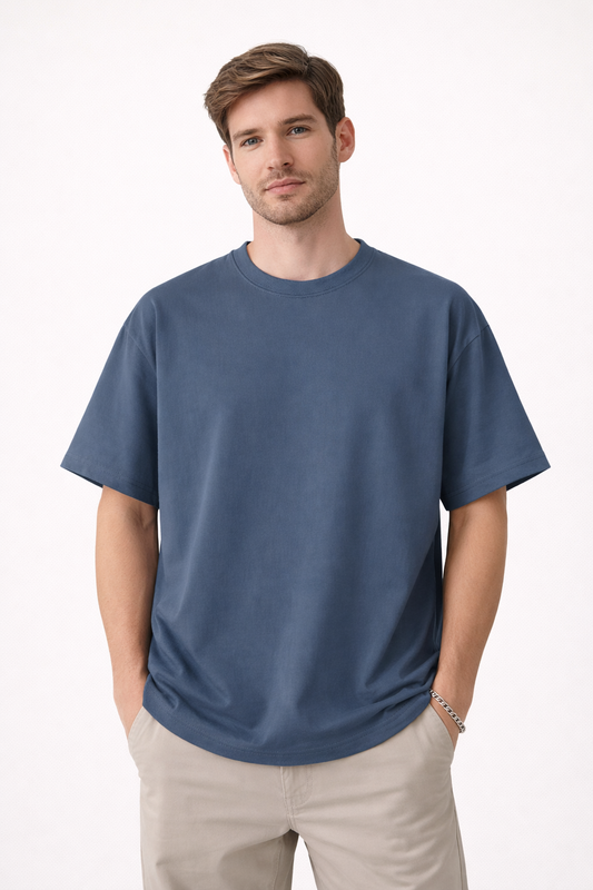Cotton Round Neck T-Shirt