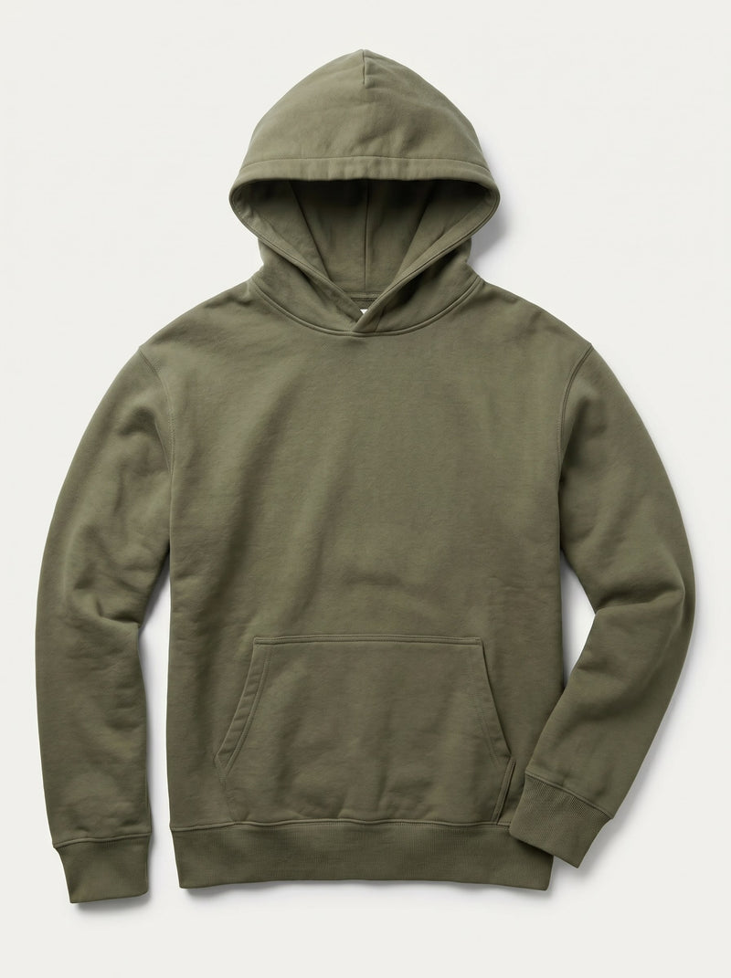 Suéter con capucha - FOG Green Grey