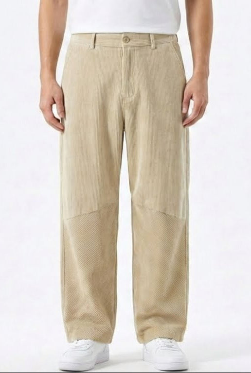 Corduroy Straight Pants