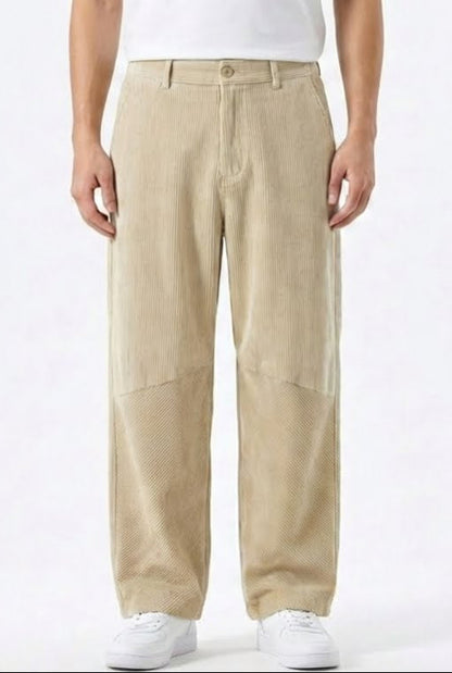 Corduroy Straight Pants