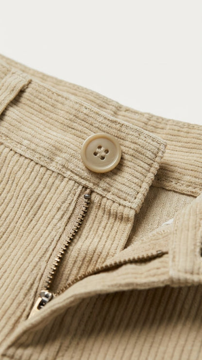 Corduroy Straight Pants