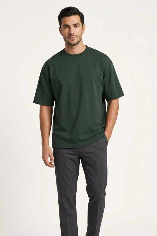 Loose Fit Crew Neck T-Shirt