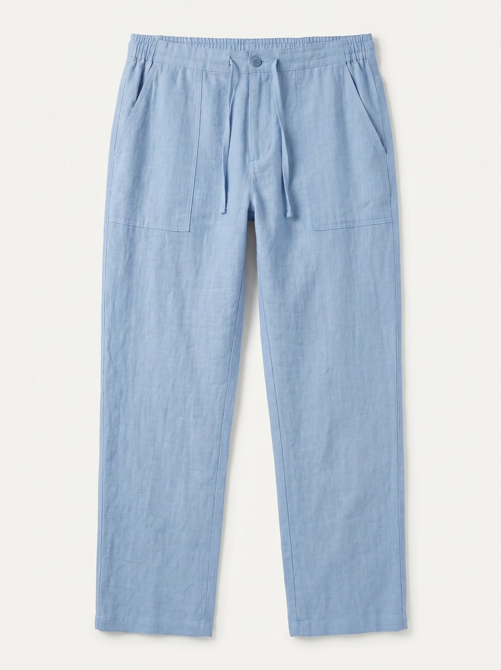Pantalones de lino con cordón