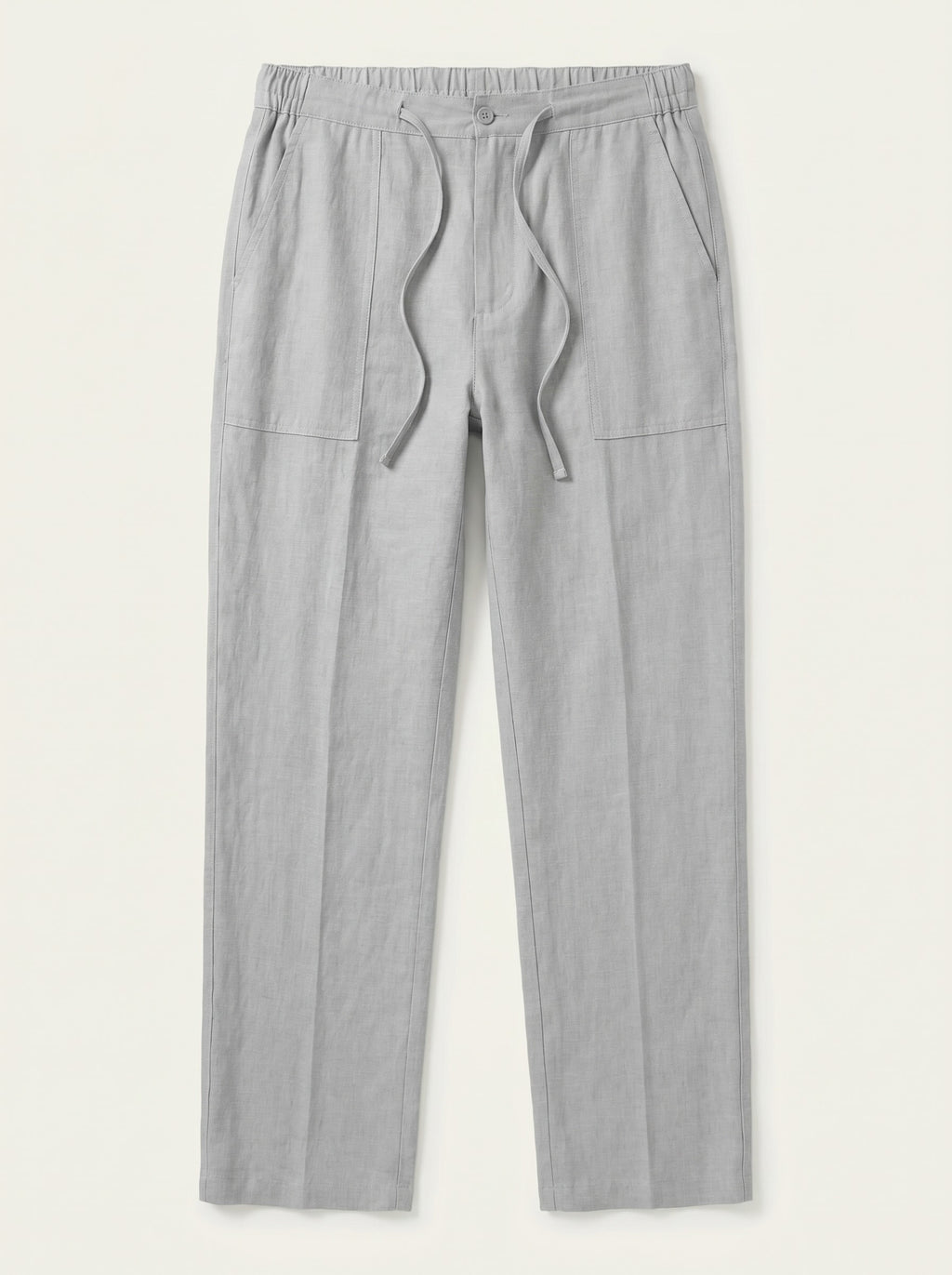 Pantalones de lino con cordón