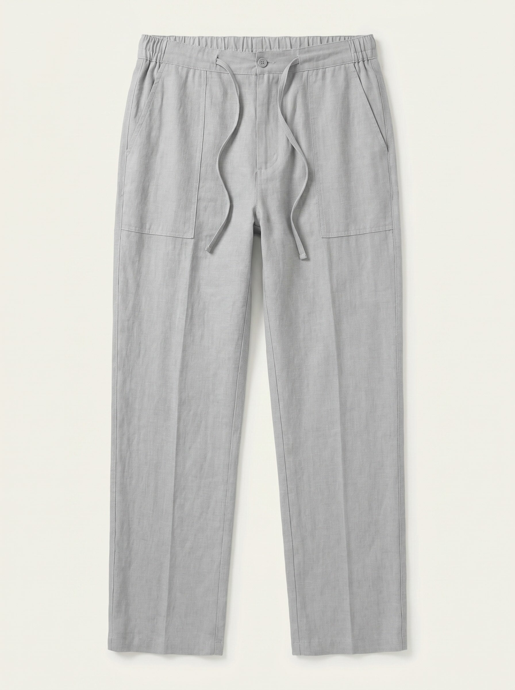 Pantalones de lino con cordón