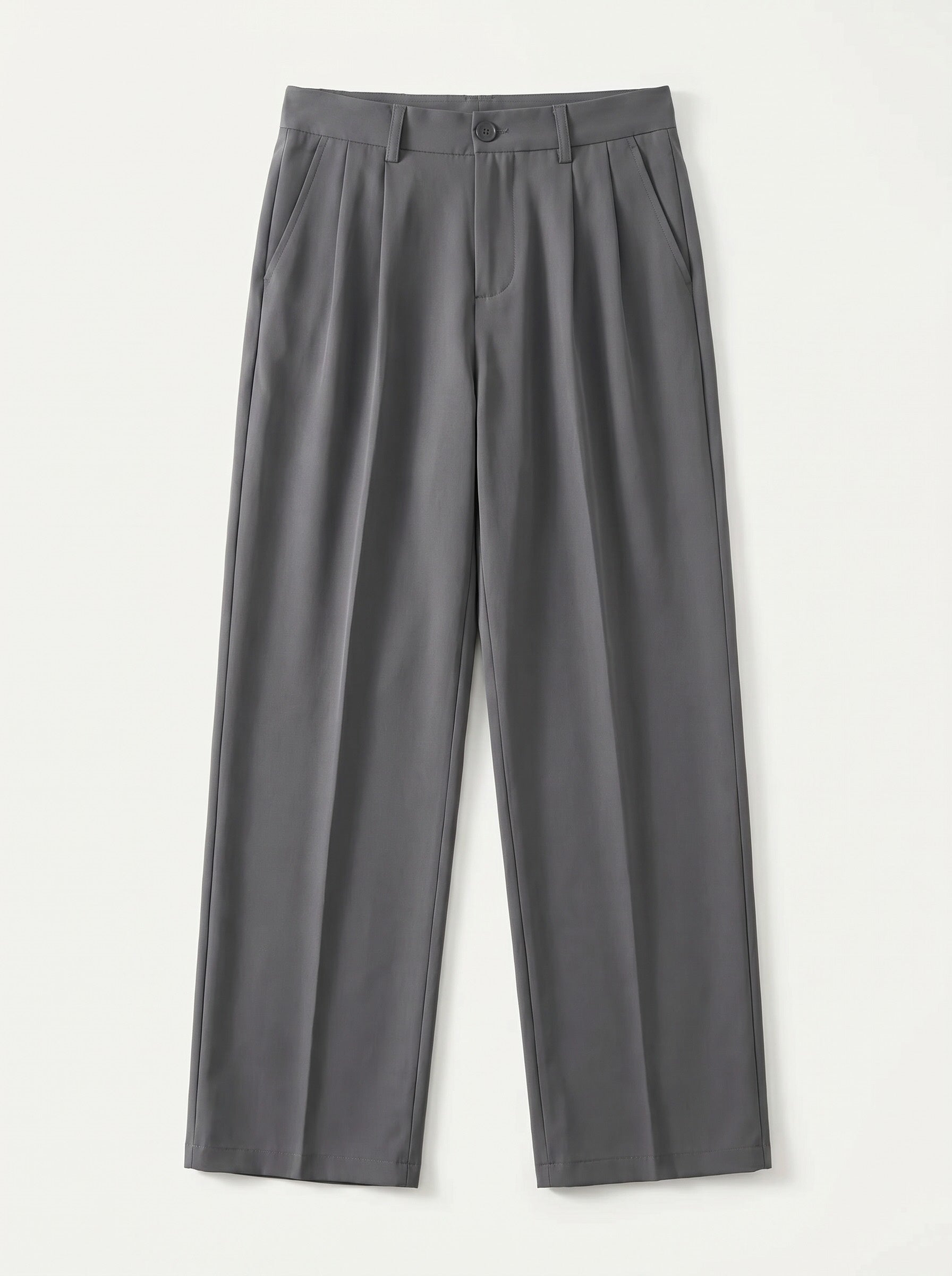 Loose Straight Leg Trousers