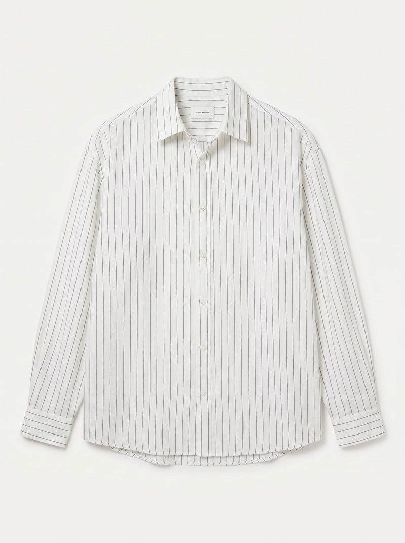 single-layer shirt - White