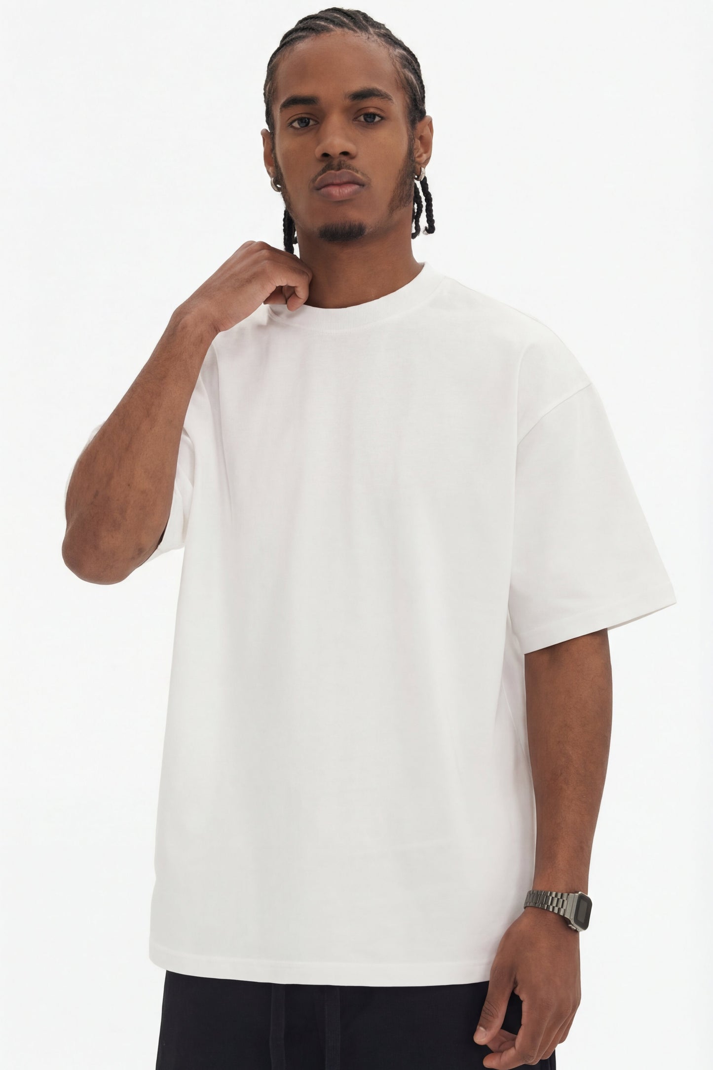 Loose Fit Crew Neck T-Shirt