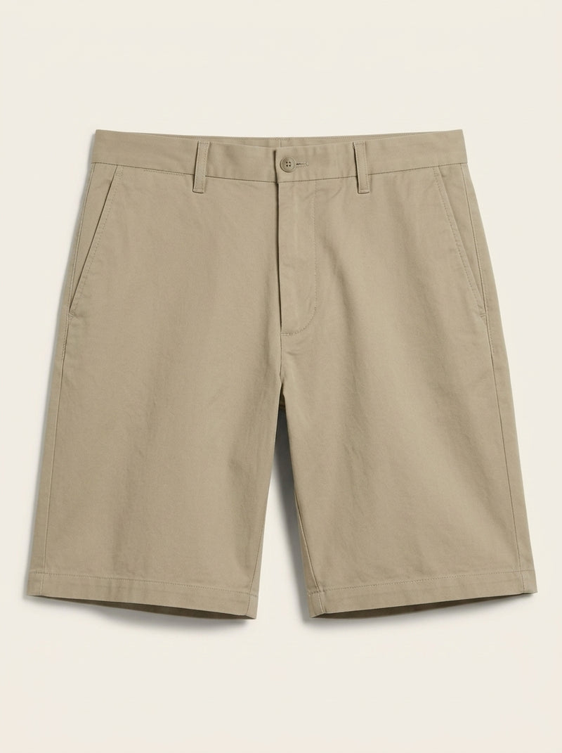 Palma Tailored Shorts - Dark Beige