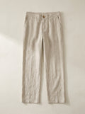 VÉLDE Linen Straight Leg Trousers