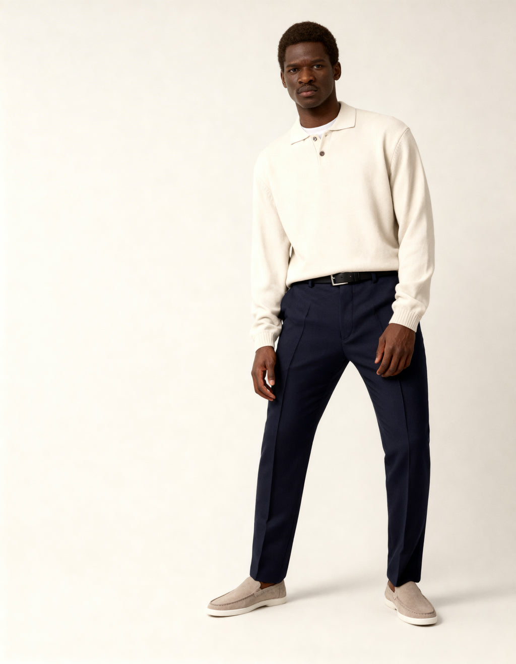 Suéter polo vintage