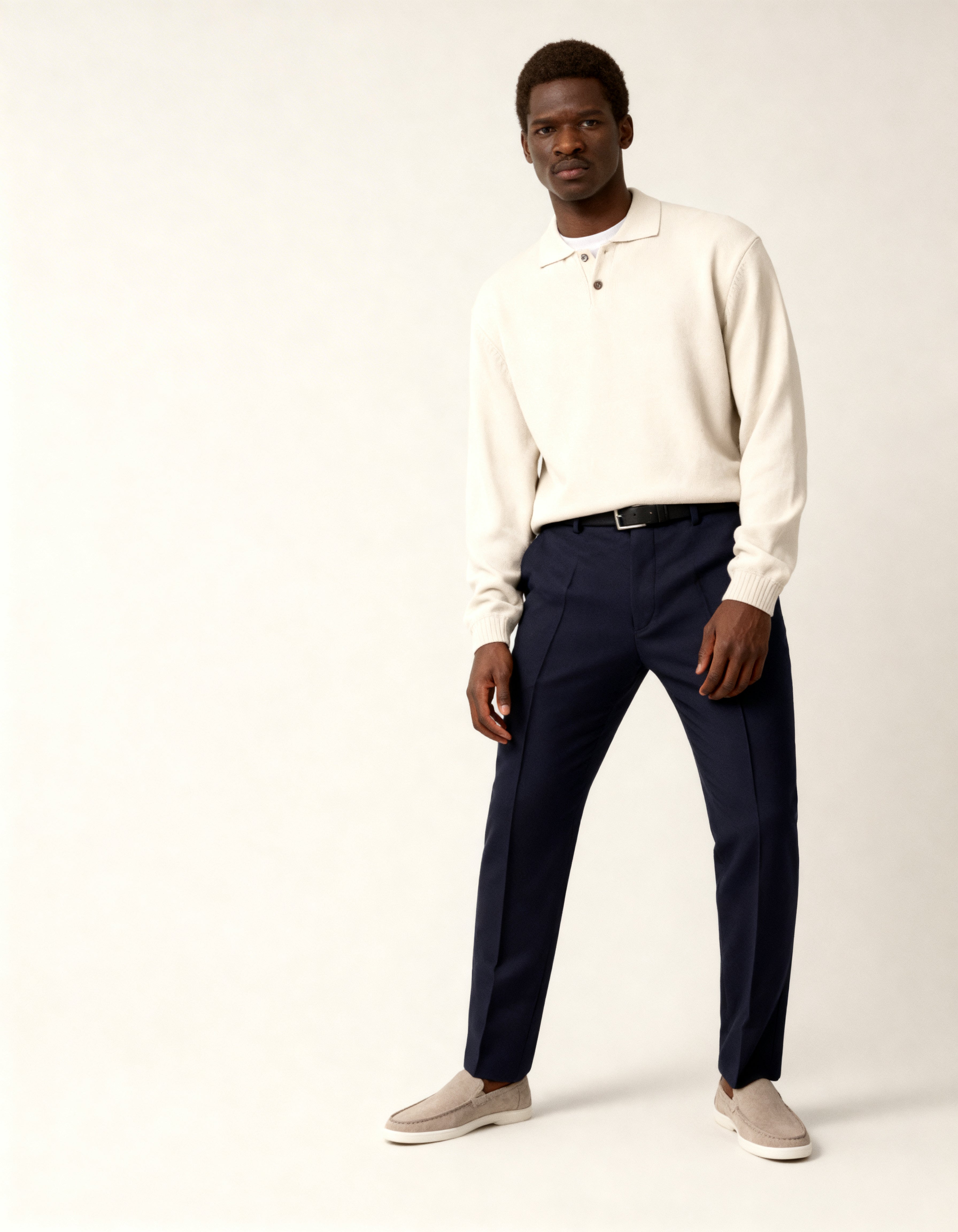Suéter polo vintage