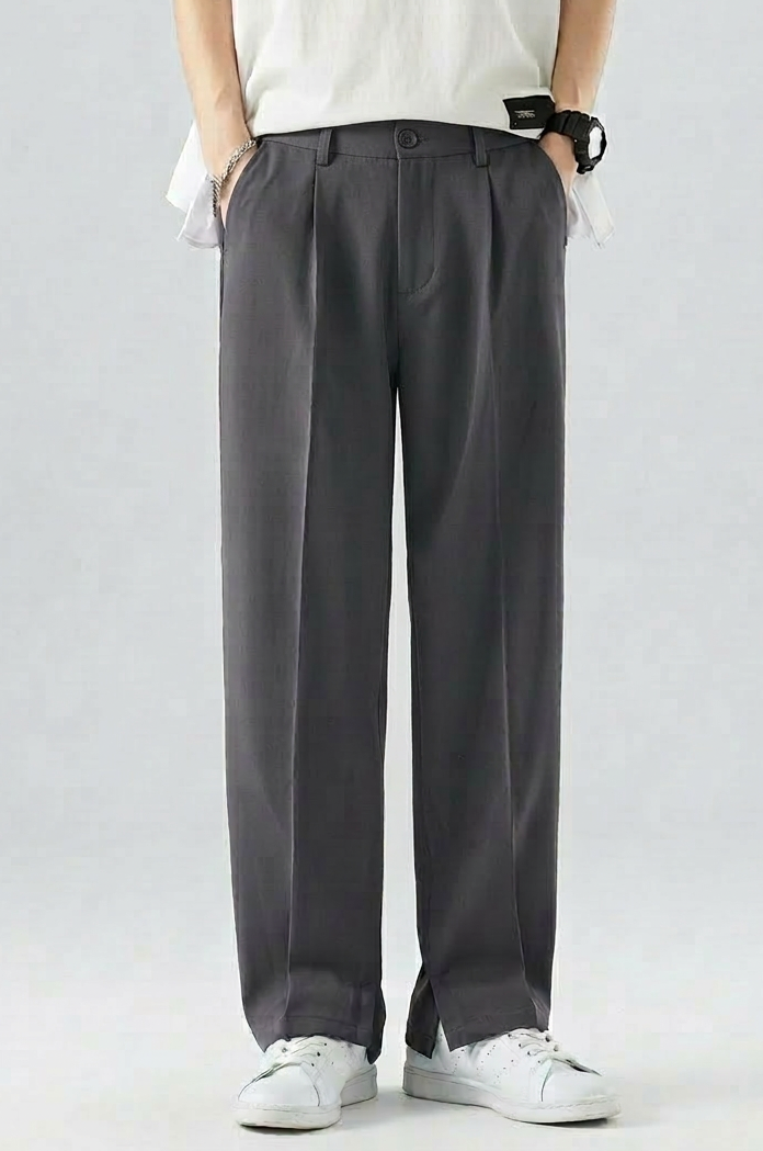 Loose Straight Leg Pants