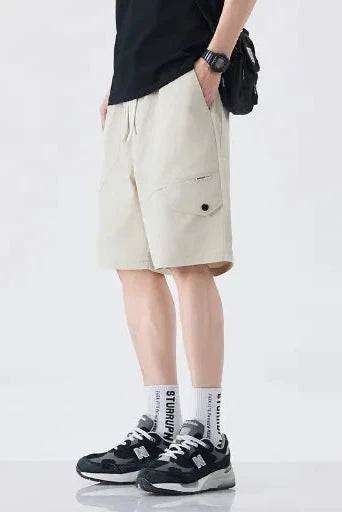 pantalón retro corto - Beige