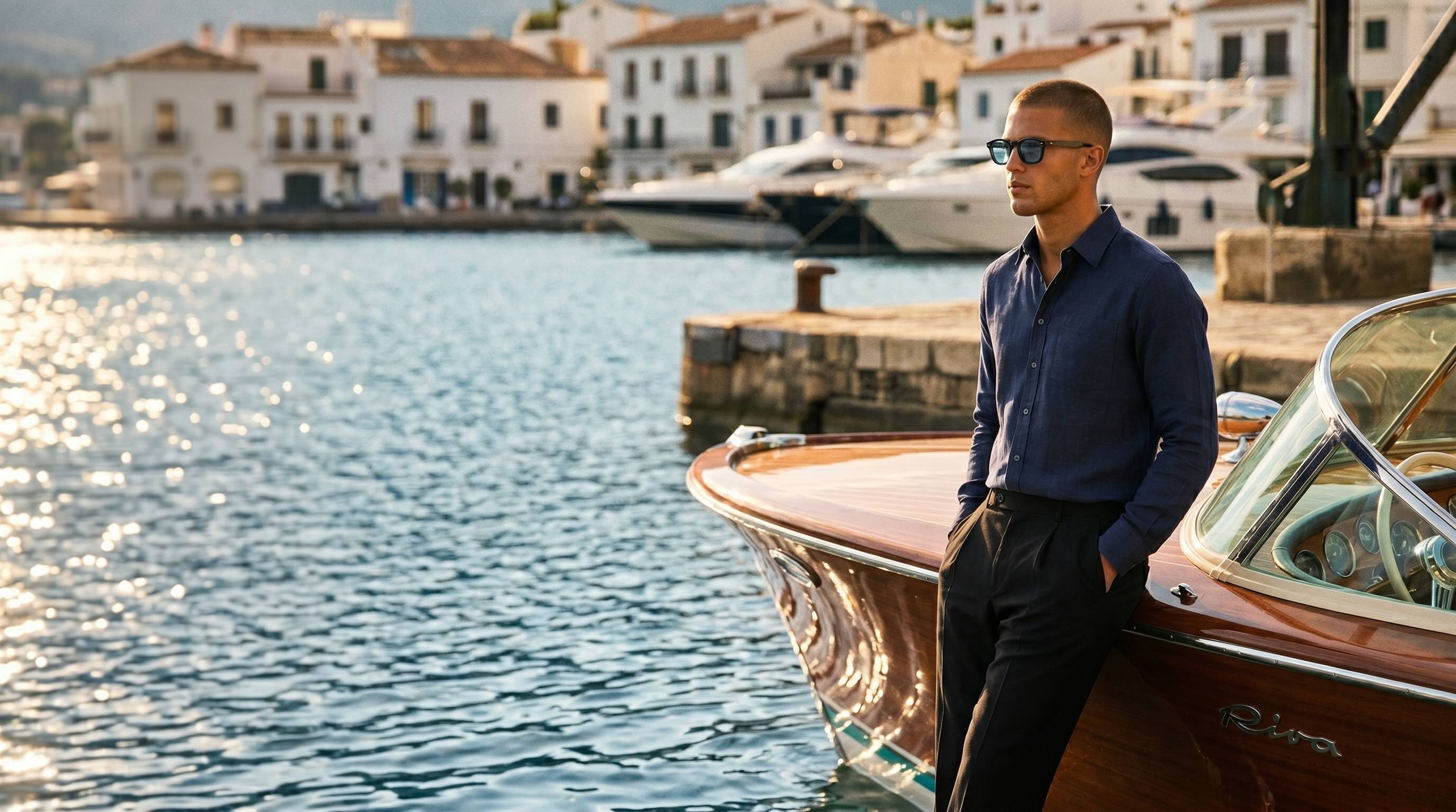 riva-lino-shirt-blue-sunglasses-jeans