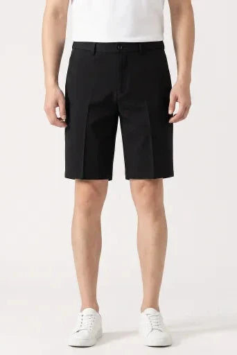 pantalones cortos básicos informales - Black