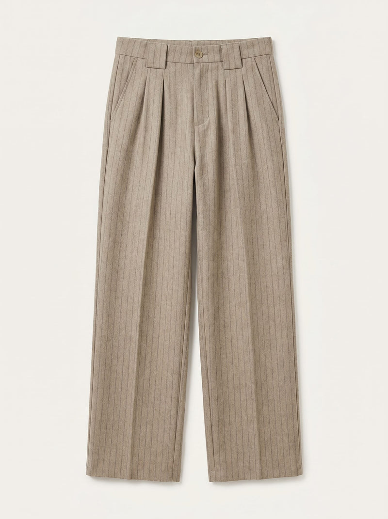 vintage pants - Beige